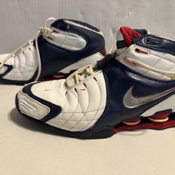 NIKE shox VC 5 Vine Carter size 10.5 Olympics UNC size 10.5 2005 Vintage RARE - Picture 8 of 12